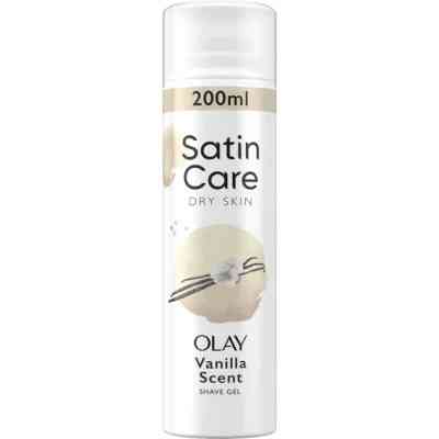 Гель для бритья Satin Care Vanilla Cashmere для сухой кожи 200 мл (7702018399567) Винница