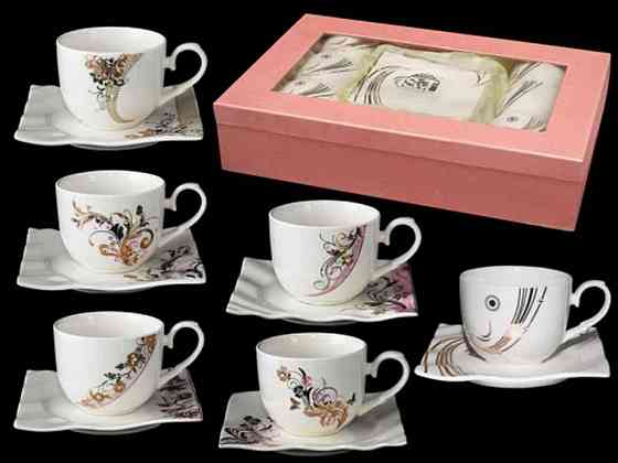 Набір чайний 230мл 12пр. 1 750 ТМ SNT   Solmir Київ