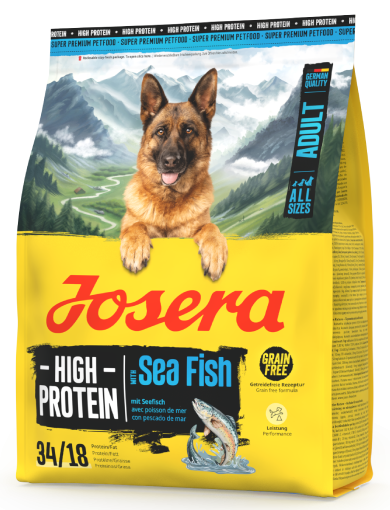 Сухой корм Josera High Protein Adult Sea Fish (Йозера Хай Протеин Едалт) для собак всех пород с морской рыбой, 900 г Винница - изображение 1