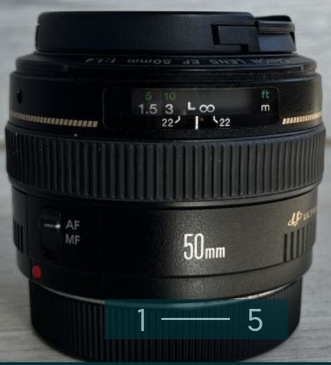 Объектив Canon EF 50mm f/1.4 usm. Киев - изображение 3