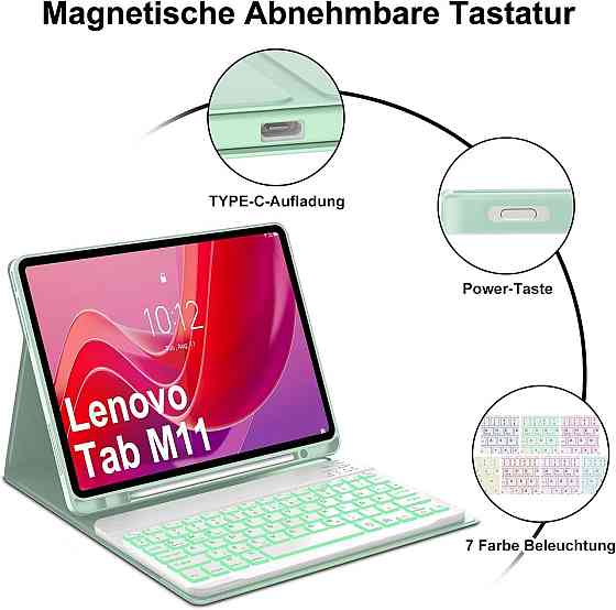Чехол-клавиатура Lenovo Tab M11 11