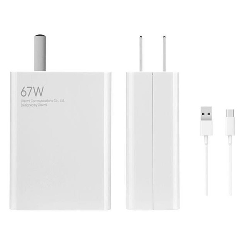 Сетевое зарядное устройство Xiaomi Mi 67W (Белое) Николаев - изображение 2