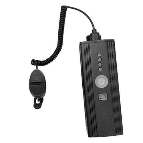 Велосипедный фонарь и велозвонок HJ-062 датчик света + выносная кнопка + microUSB + 4 режима / 3 режима Винница