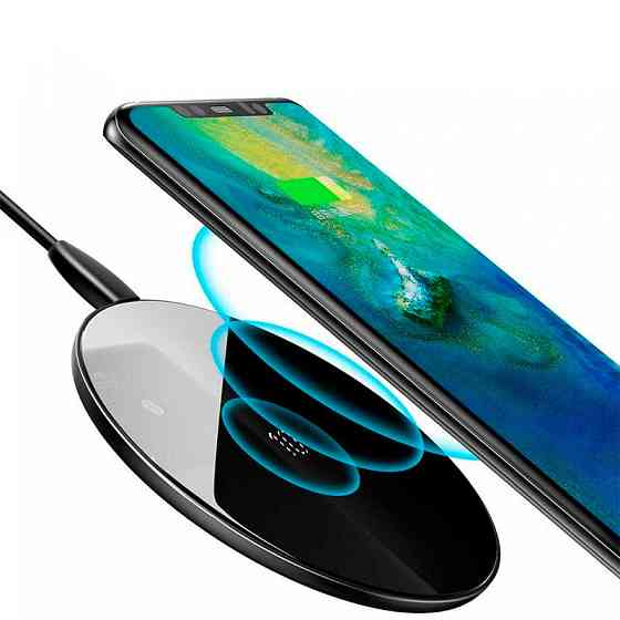 Бездротовий зарядний пристрій Baseus Simple Wireless Charger CCALL-CJK01 (Чорний) Миколаїв