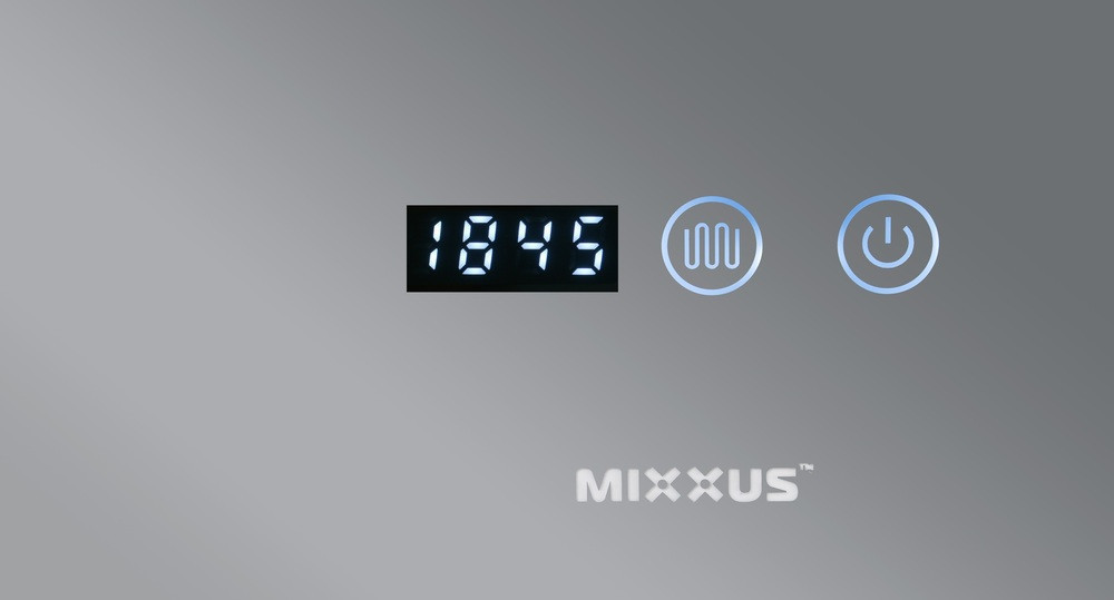 Дзеркало Mixxus HARD MR06-60x80-CASE з LED Touch, Anti-fog, димером, регулюванням яскравості, годин  ( MI7157 Харьков - изображение 5