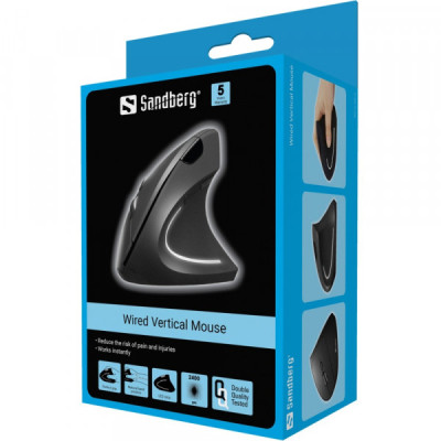 Мишка Sandberg Vertical Mouse Pro USB Black (630-14) Вінниця - фото 4