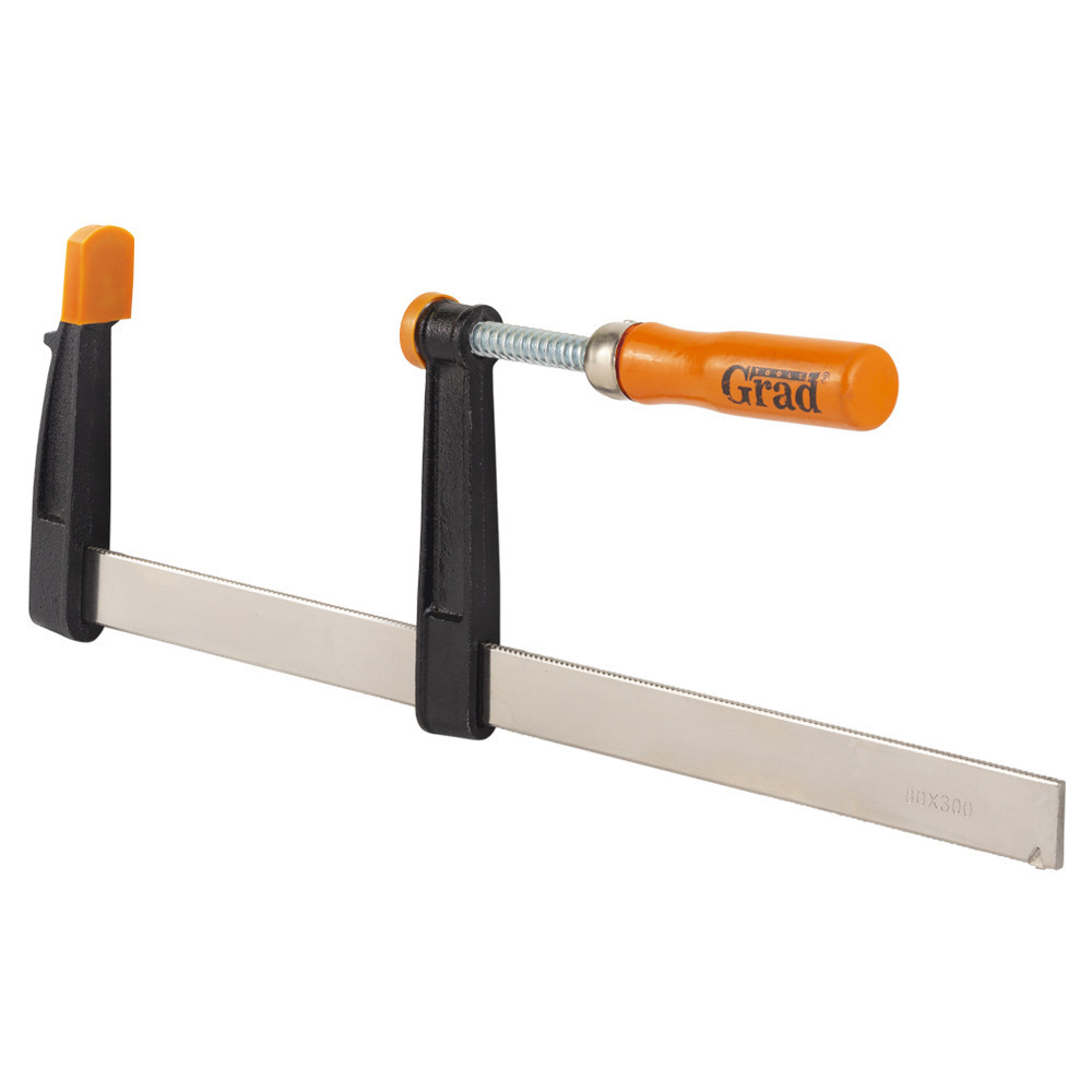 Струбцина столярна тип "F" 300×80 мм GRAD (4242655) Київ - фото 5