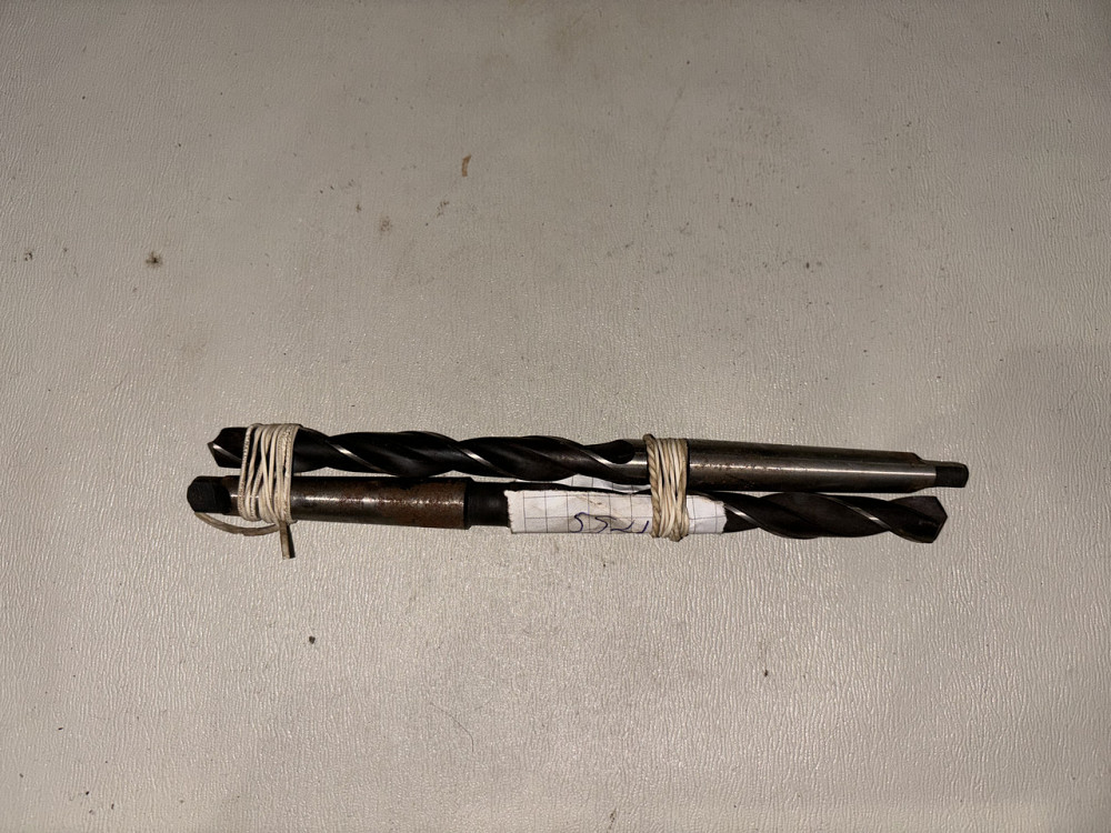 Сверло с коническим хвостовиком 11.0 мм. HSS. СССР. Харьков - изображение 1