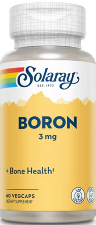 Бор цитрат Solaray Boron Citrate 3mg 60 вег капс Киев