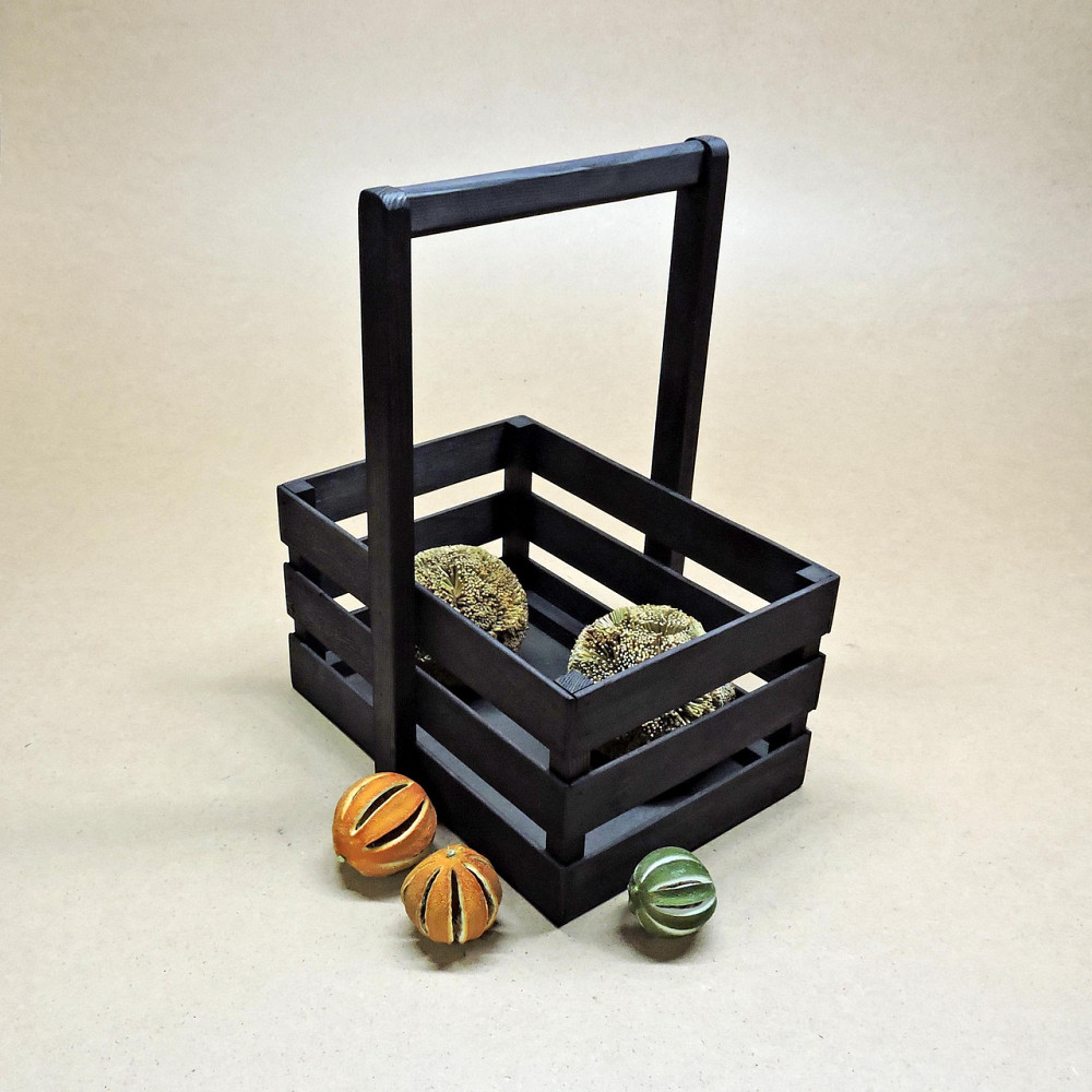 Подарунковий кошик "Шеллі 18х30" венге Миколаїв - фото 4