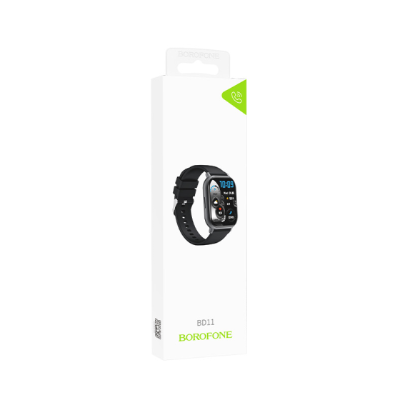 Смарт-часы BOROFONE BD11 51mm. 220 mAh. IPX4 Smart sports watch (call version) Black Одесса