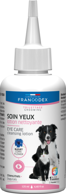Очищаючий лосьйон для очей Francodex (Франкодекс) для собак та кішок, 125 мл Вінниця - фото 1