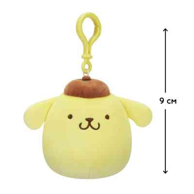 М&apos;яка іграшка Squishmallows на кліпсі - Помпомпурін 9 см (SQSN00273) Вінниця