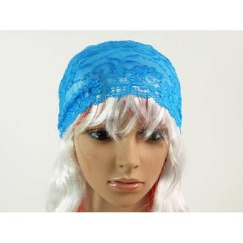 Повязка на волосы летняя голубая Киев - изображение 1