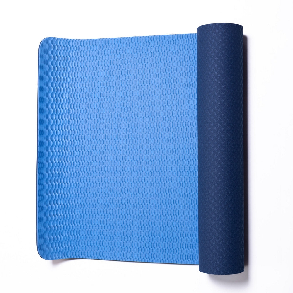 Коврик для йоги нескользящий 173×58 см Синий HP-42-10BL Киев - изображение 1