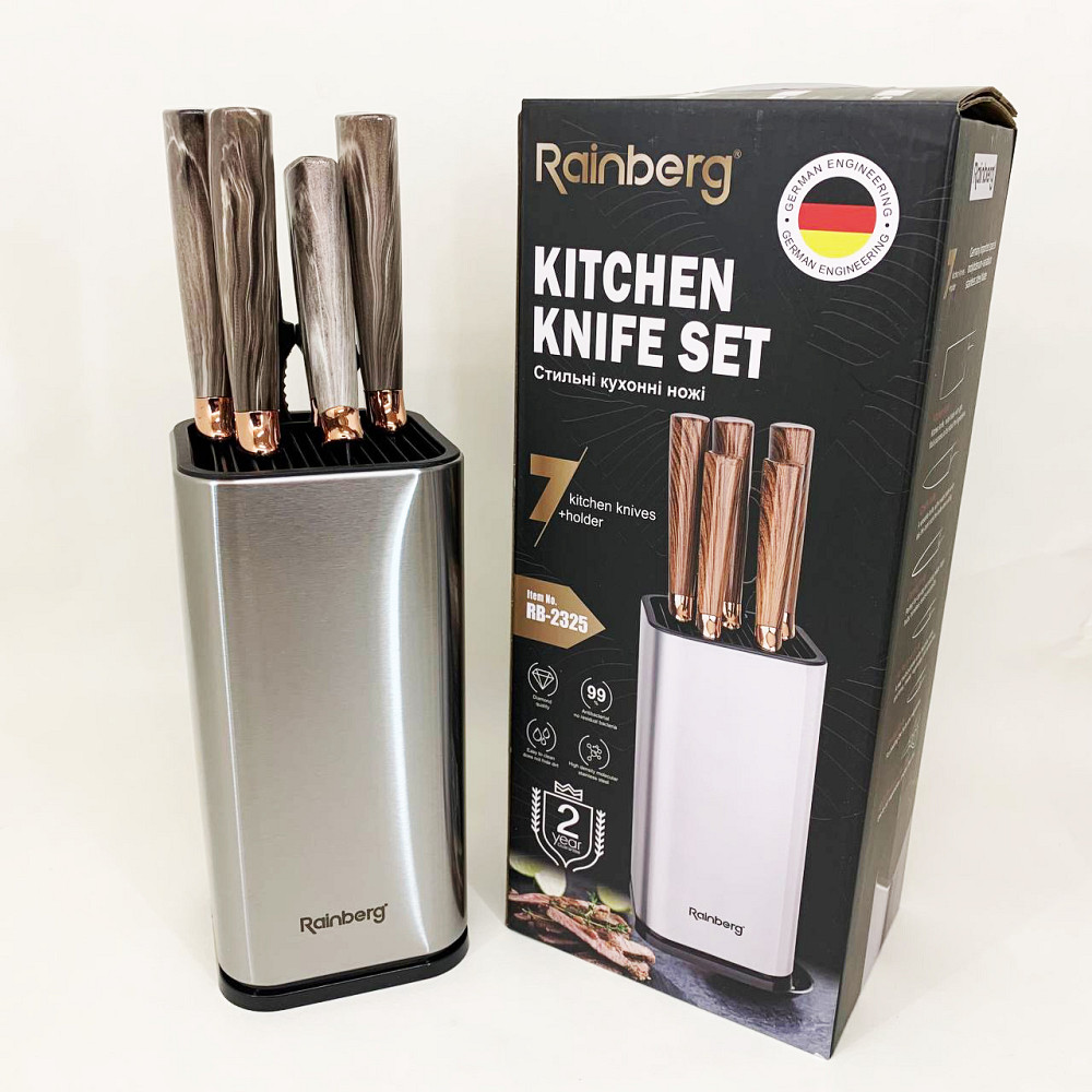 Набір ножів кухонні ножі кухарські набір, Нержавіючий кухонний ніж, Красиві кухонні ножі CN-22 Івано-Франківськ - фото 6