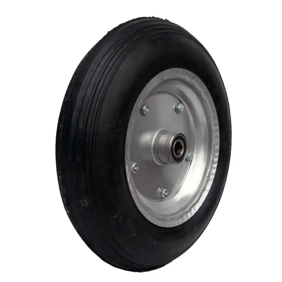 Лите колесо 380 мм для тачки – поліуретанове суцільне колесо безкамерне Харків