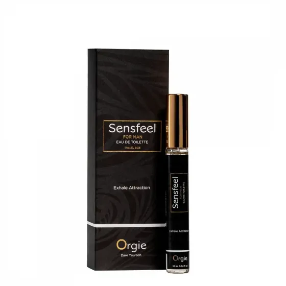 Чоловічі парфуми з феромонами Orgie – Sensfeel for Man Travel Size (10 мл), цитрусово-деревний аромат Львів