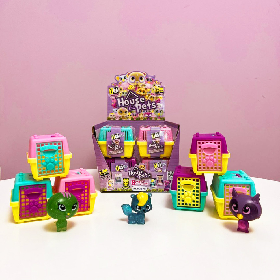 Колекційна фігурка-сюрприз Мій улюбленець House Pets 1065 з перенесенням Вінниця - фото 8