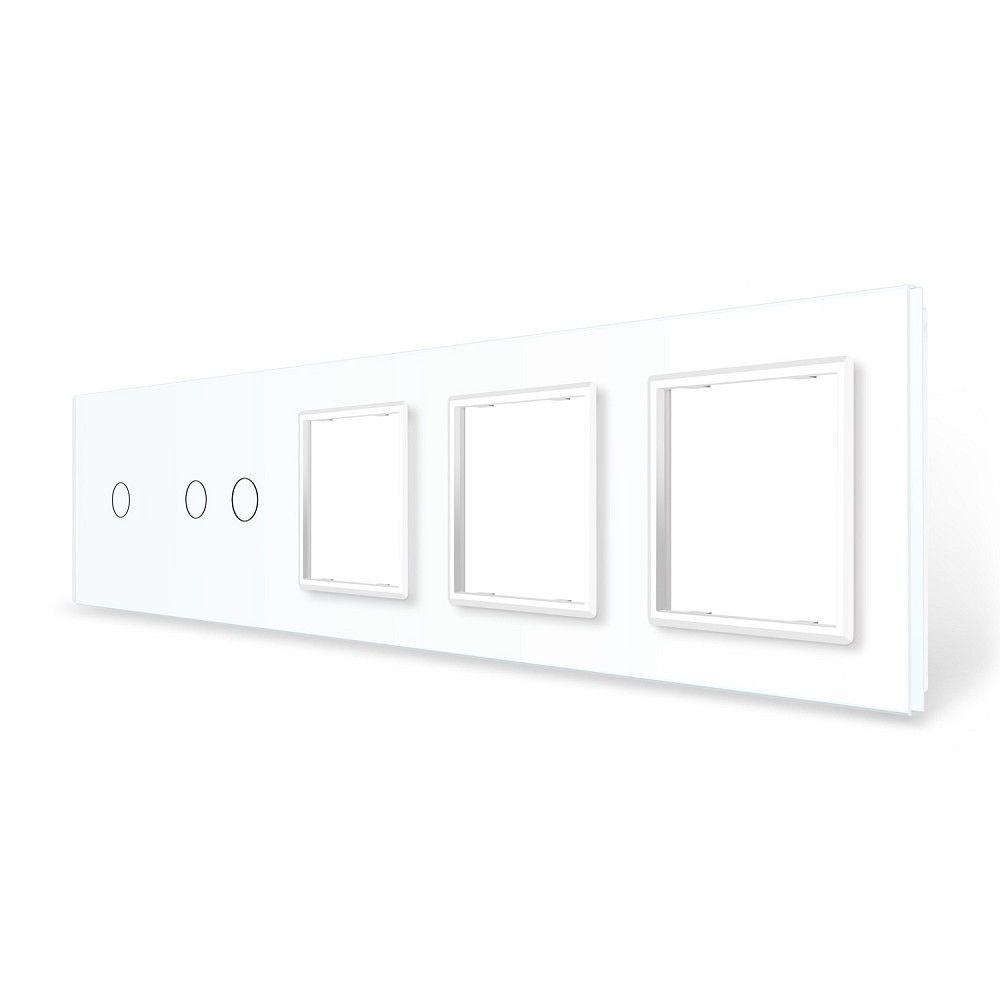 LIVOLO Рамка 5-постова для одного 1-сенсорного та одного 2-сенсорного вимикачів і трьох розеток Коломыя - изображение 2