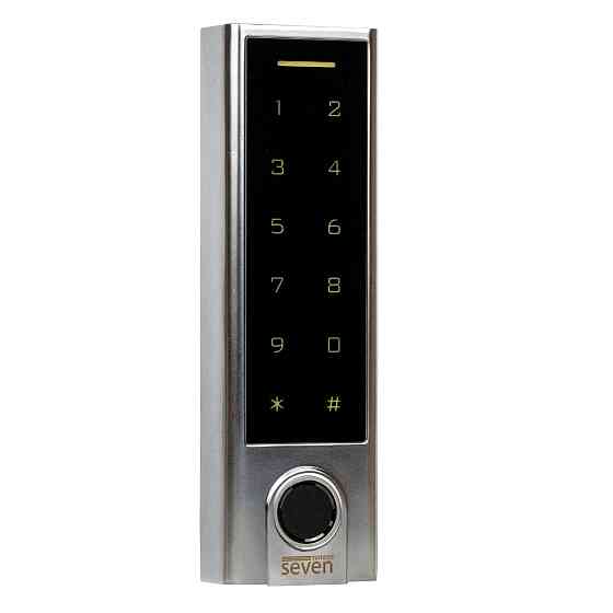 Биометрический контроллер доступа Bluetooth с клавиатурой SEVEN CR-7477BF MIFARE Киев