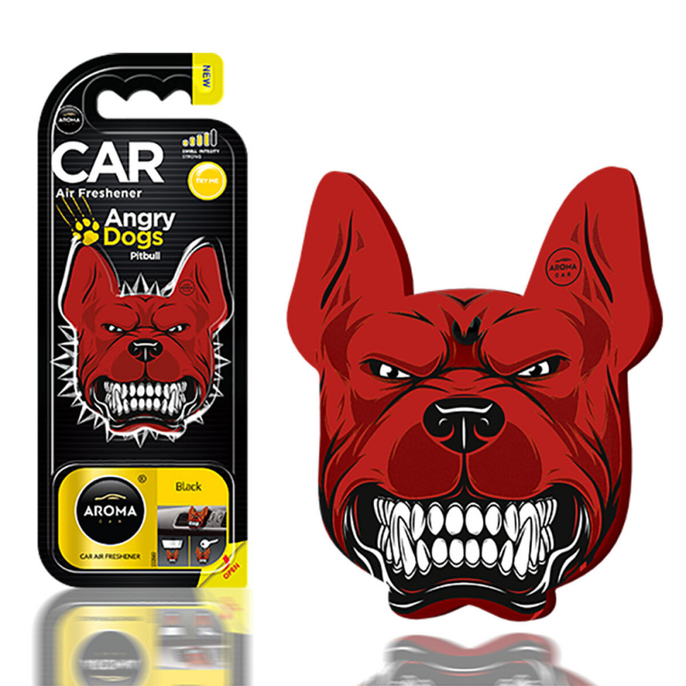 Ароматизатор Aroma Car Angry Dogs - Black сухий Київ - фото 1