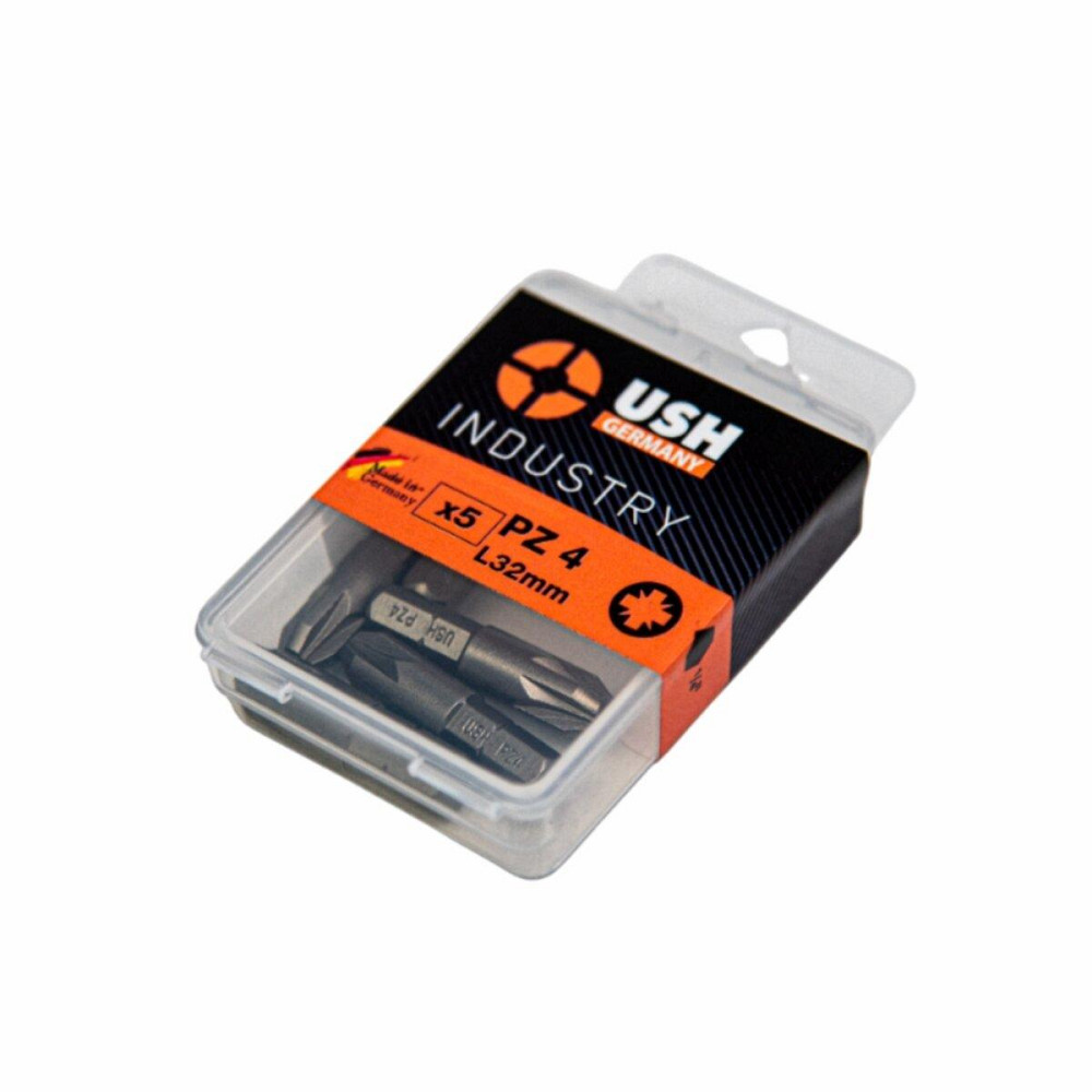 Насадка викруткова USH Industry: Pozidriv PZ4 x 32 мм, Уп. 5 шт. Одесса - изображение 2