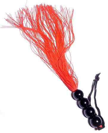 Силиконовый флогер ( длина 37 см ) Fetish Boss Series - Silicone Whip Red 14