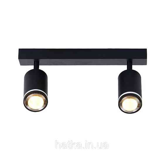 Спот VALESO INN-23060BK черный на 2 плафона Киев