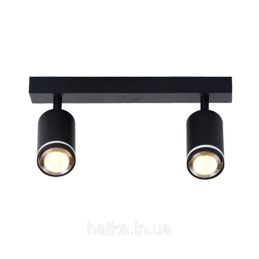Спот VALESO INN-23060BK чорний на 2 плафони Київ - фото 2
