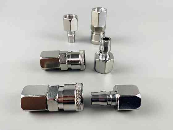 Муфта швидкознімна SF20+PF20 1/4 різь зовнішня Мукачево