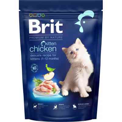 Сухой корм для кошек Brit Premium by Nature Cat Kitten 800 г (8595602553037) Винница