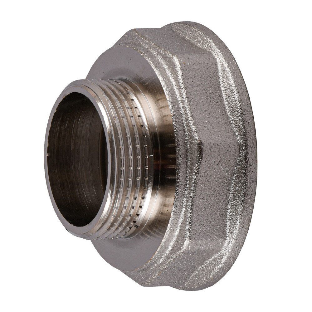 Перехідник редукційний 2″х1 1/4″ВЗ нікельований восьмигранний NK863O OPTIMUM (000031500) Київ - фото 1