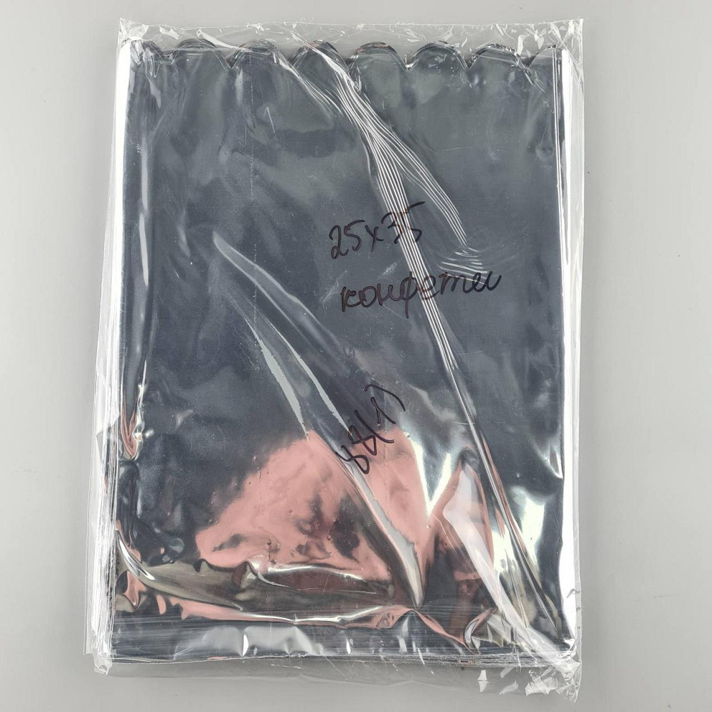 Пакет із малюнком для пакування подарунків (25*35) No88/1 фольгований "Конфеті" (100 шт.) Харків - фото 4