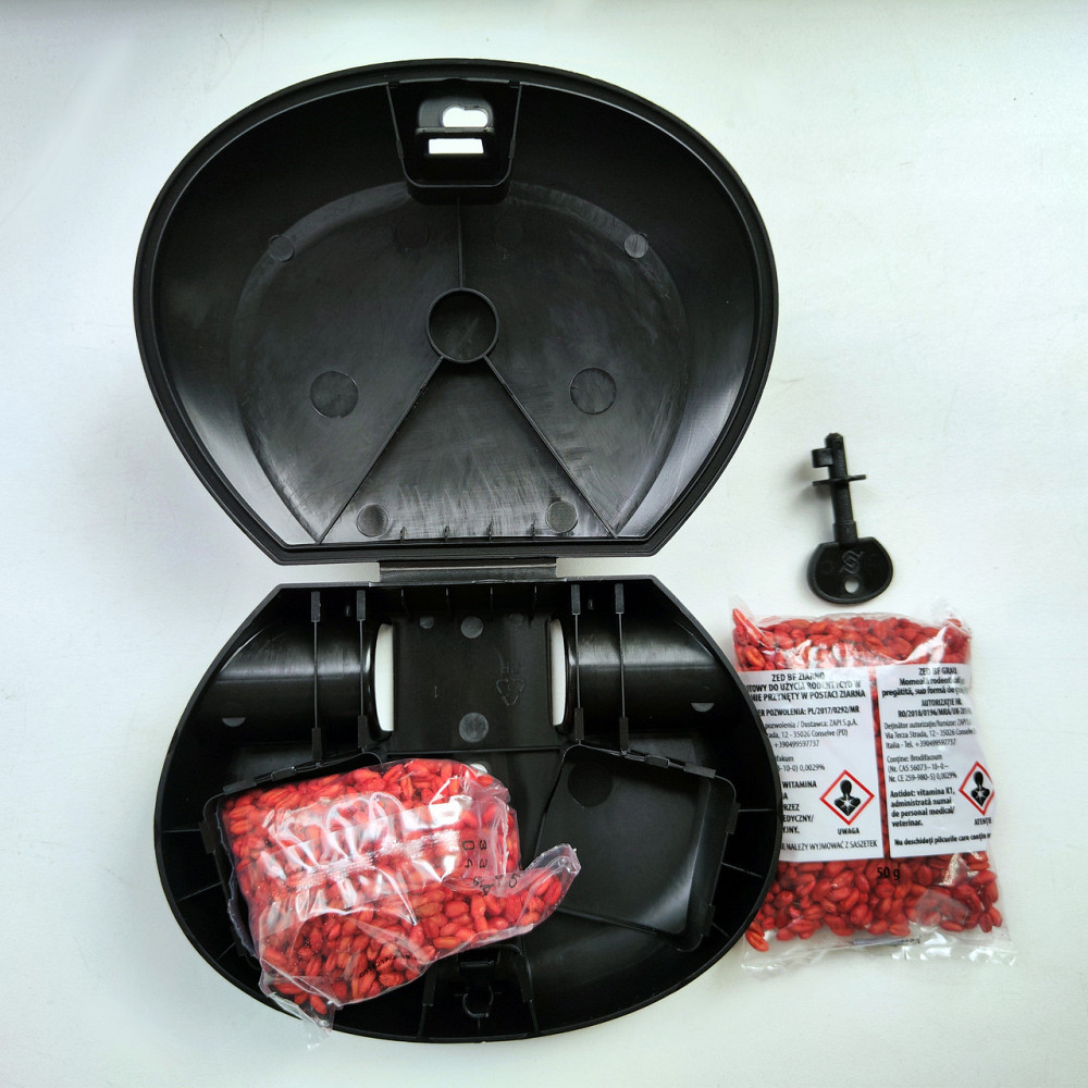 Пастка гризунів Arox (контейнер + отрута, 100 г) Київ - фото 2