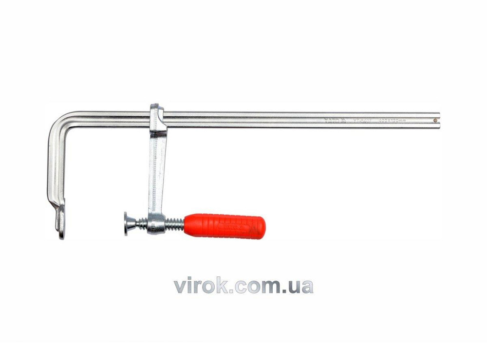 Струбцина кована з пластиковою ручкою YATO, l=900х120 мм [5] Одеса - фото 1