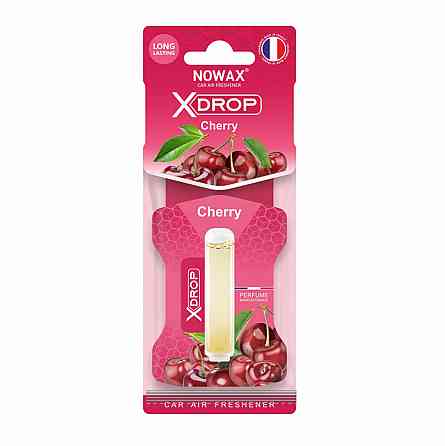 Ароматизатор целюлозний з капсулою Nowax серія X Drop - Cherry Київ