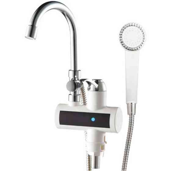 Проточний водонагрівач Zerix ELW22 електрокран 3,0 кВт стоячий з душем та лійкою (ZX4773) Чернівці