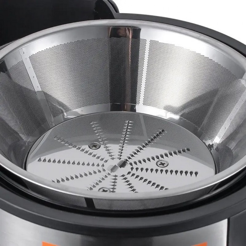 Соковитискач Domotec/RAF R-2700 800 Вт з LED-дисплеєм і швидкістю 18 000 об/хв для фруктів та овочів Одеса - фото 4