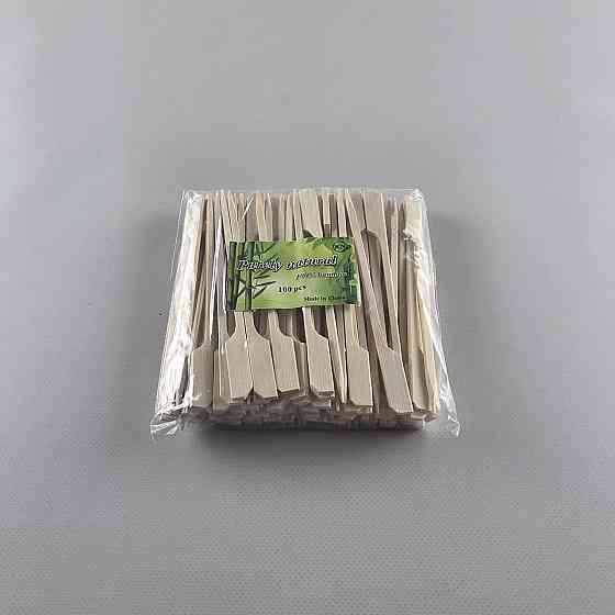 Деревянные бамбуковые шпажки Гольф 12см,100 шт (1 пачка) Харьков