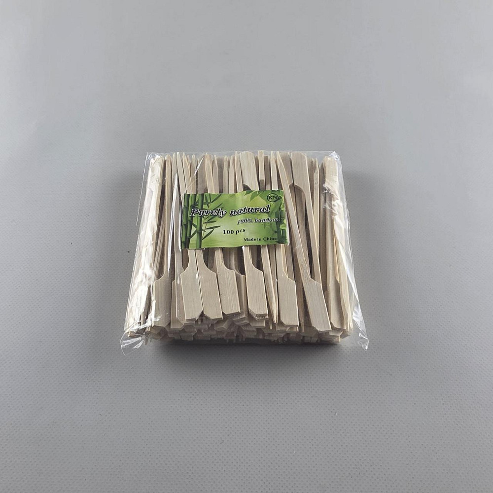 Деревянные бамбуковые шпажки Гольф 12см,100 шт (1 пачка) Харьков - изображение 2