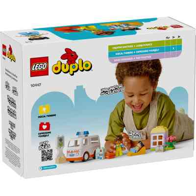 Конструктор LEGO DUPLO Town Швидка допомога та водій (10447) Вінниця
