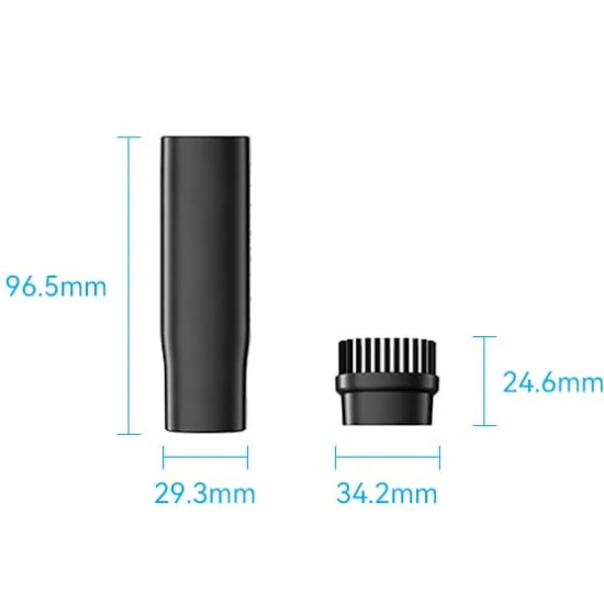 Автомобільний пилосос Vention 5000Pа 70W Li-Ion USB-C 4000мА/г синій Винница - изображение 7