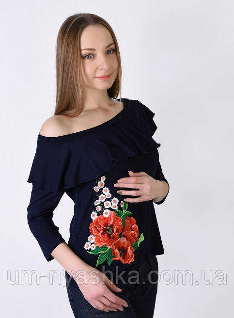 Блузка з вишивкою вишиванка "Натхненна" для жінок і дівчаток-підлітків Кривий Ріг - фото 4