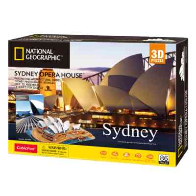 Пазл Cubic Fun трехмерный National Geographic Сидней (DS1088h) Винница