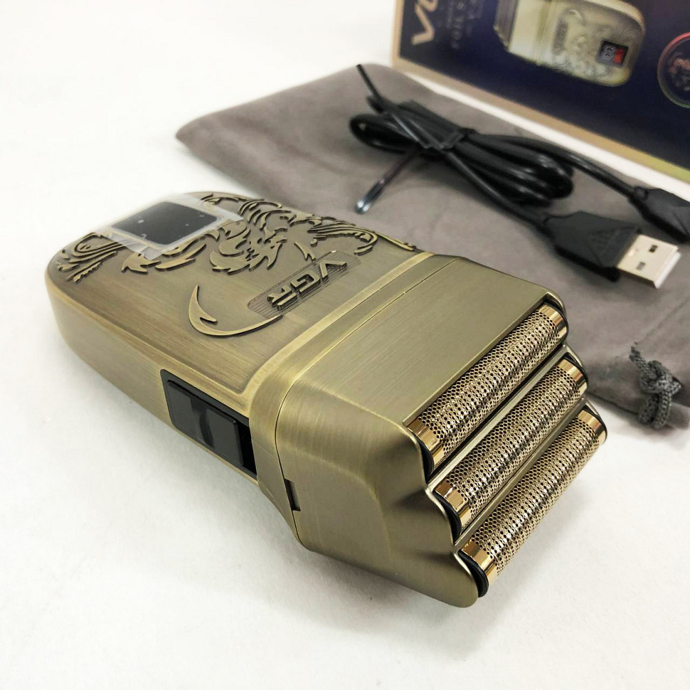 Акумуляторна бритва для гоління голови VGR, Портативна електробритва для бороди, Портативна бритва KO-77 Львів - фото 16