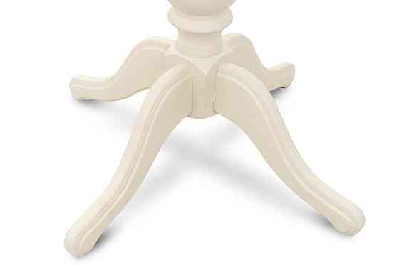 Стіл обідній Гермес Д=89 ( +38 ), ваніль Киев