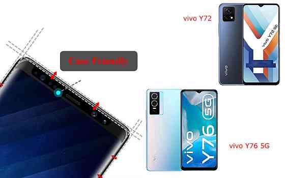 Защитное стекло HyperGlass Pro для vivo Y72 , vivo Y76 5G – максимальная чувствительность и защита Киев