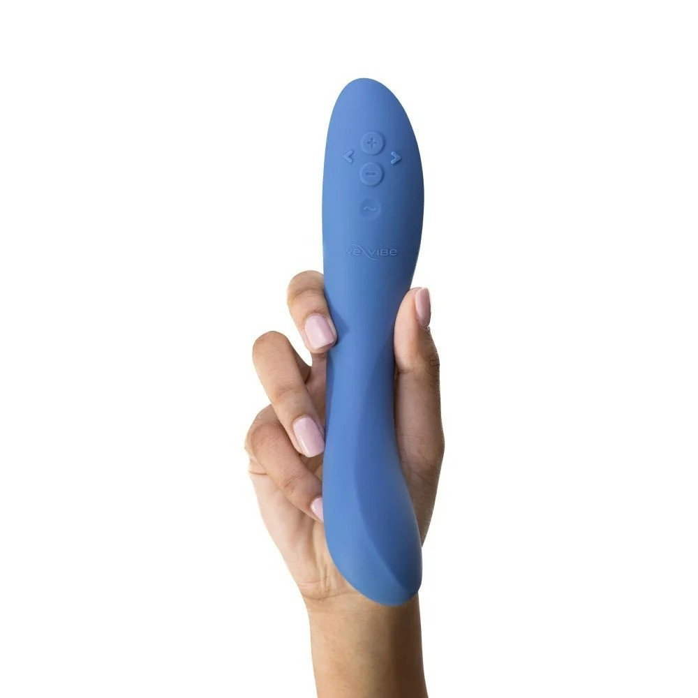 Вибратор для точки G Rave 2 We-Vibe, силиконовый, синий, 19.3 х 3 см Sex Aura Киев - изображение 9