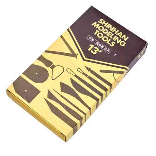 Набор инструментов для лепки с полимерной глины, 13шт, дерево Винница